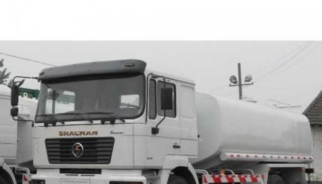 shacman water tank truck