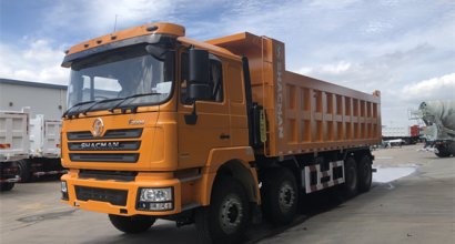 Shacman F3000 8x4 dump trucks for Uganda