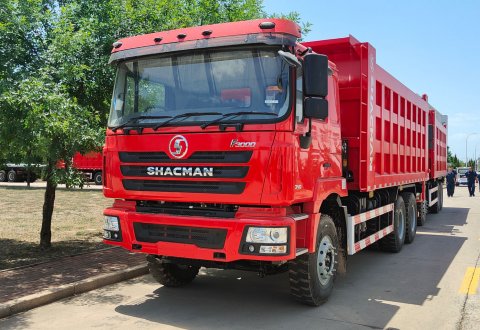 Shacman F3000 6x4 340hp 18m3 mining tipper truck