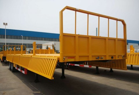 3 Axles 50Tons Cargo Trailer 